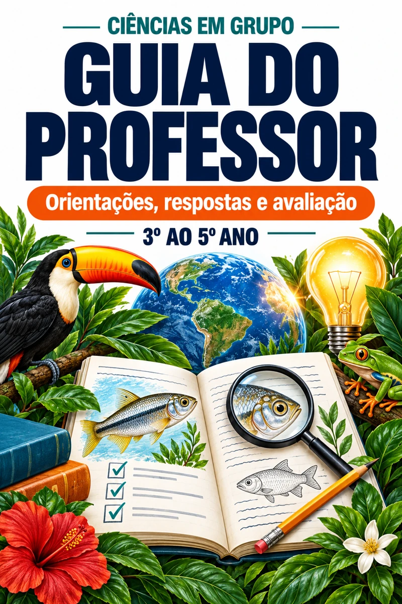 Capa do material: Guia do professor